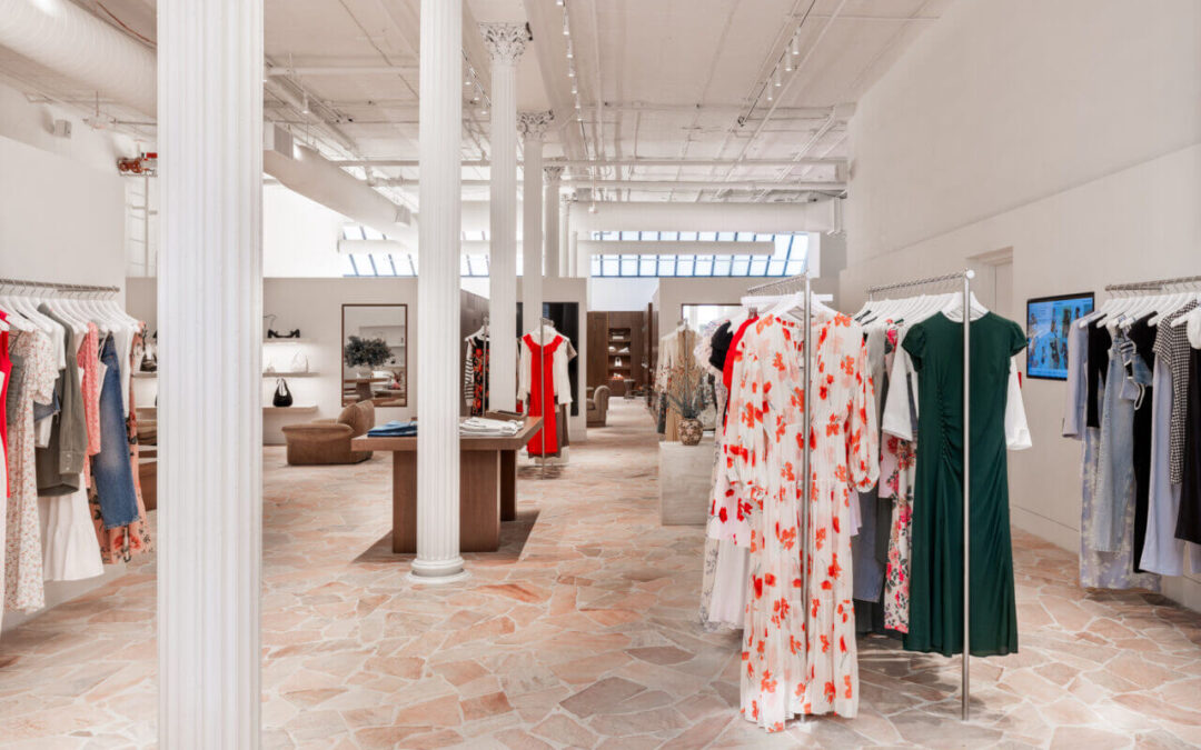 Festen Architecture redesigns Reformation’s Soho store