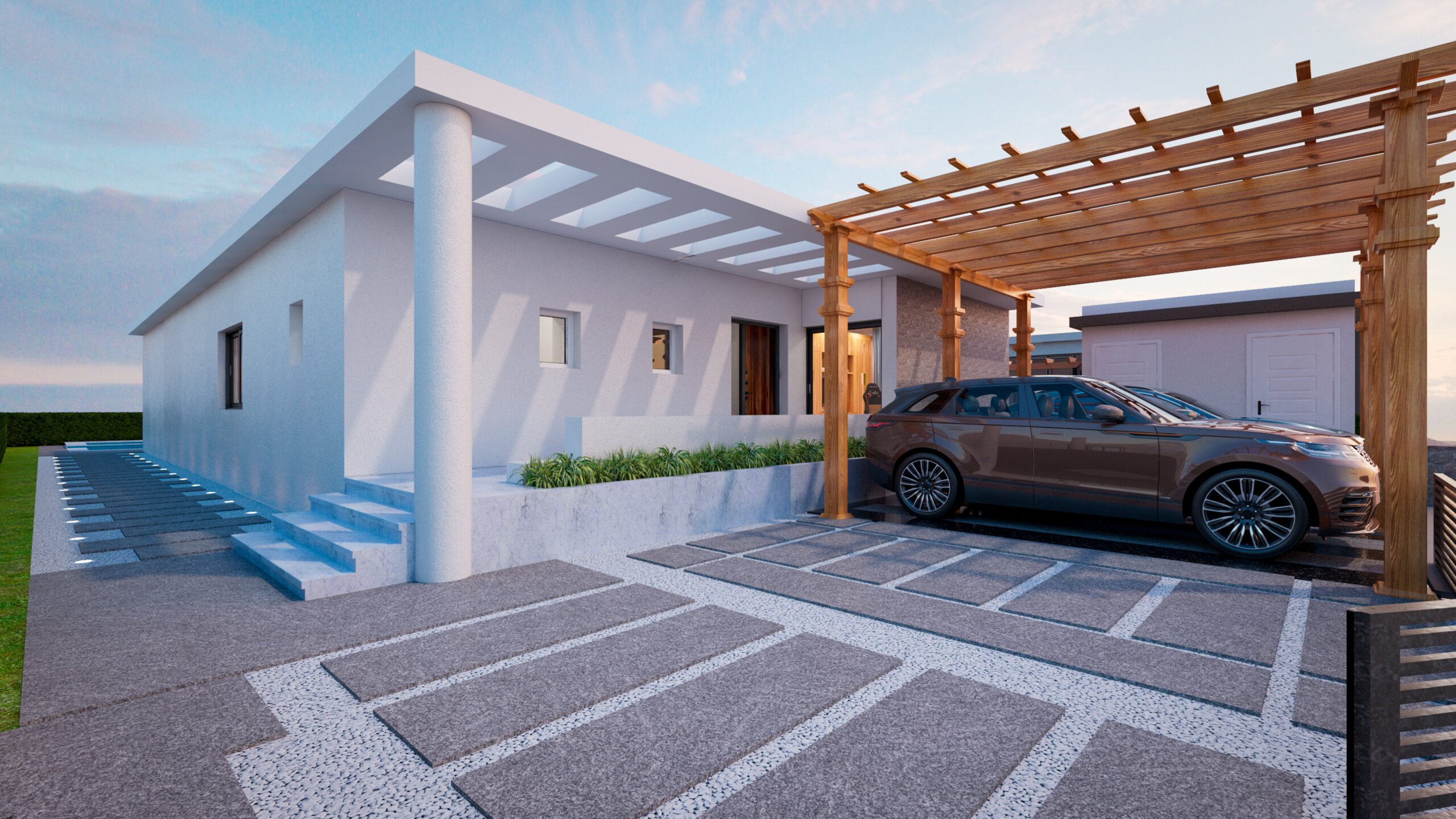 villa 3D Modeling